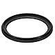PATIKIL 55mm-46mm Metall Step Down Ring, Kamera Objektiv Filter Adapter Ring Aluminium Filter Adapter Ring für Kameraobjektive Hood, Schwarz