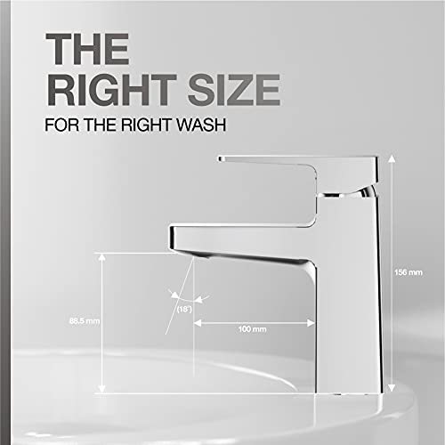 Image of KOHLER Hone Single Control Mixer Lav Faucet, With Drain (Chrome Finish)