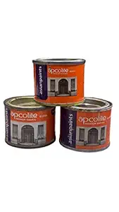 KCH ENAMEL OIL PAINT SIGNAL RED, GOLDEN YELLOW, BUS GREEN 50 ML SET OF 3