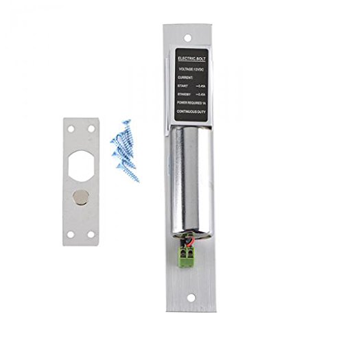Preisvergleich Produktbild Gazechimp Elektrische Tropfen Bolzen Türschloss DC12V Türriegelschlösser Automatische Türriegel mit Magnet Induktion für Sicherheitszugriff Kontrollsystem
