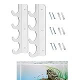 Montage simplifié : ce support mural pour canne à pêche est rapidement prêt à l'emploi grâce à son montage facile et à son kit complet de vis. La fixation fiable sur différentes surfaces telles que le bois, le carrelage et le béton garantit la stabilité et empêche les chutes, parfait pour les pêcheurs pour organiser facilement leurs cannes à pêche à la maison ou en déplacement.