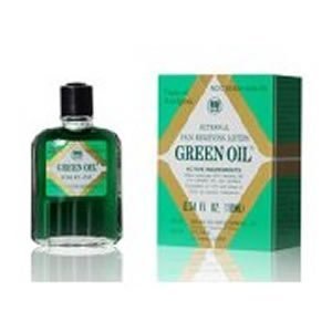 Green Oil Topical Analgesic - External Relieving Lotion - 10 ml Bottle by HWJ