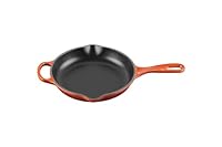 Le Creuset Signature Cast Iron Round Skillet Pan 20 cm Diameter, Cayenne