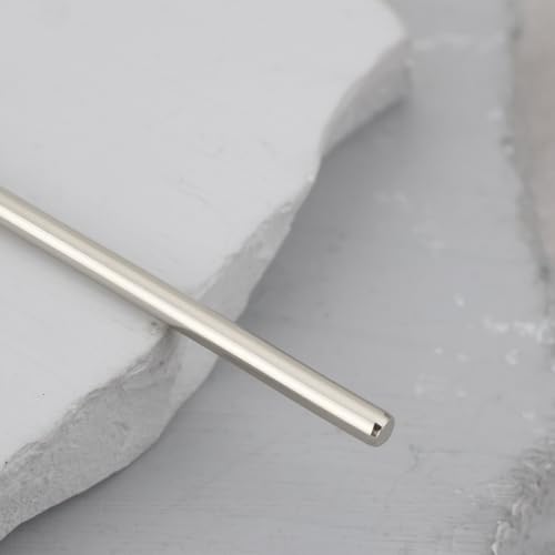 SG Store 2,35 Mm (3,32 Zoll) Schaft-Split-Dorn für Schleifscheiben Und Schleifpapier Silberfarbener Bohraufsatz