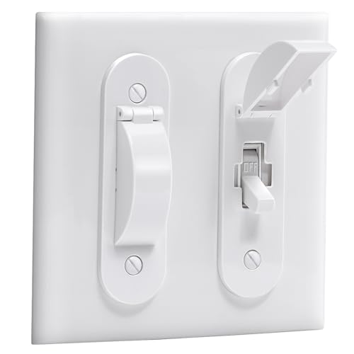 Wall Switch Guard, Child Proof Light Switch Cover Guard | Toggle Style | Light Switch Protection |...