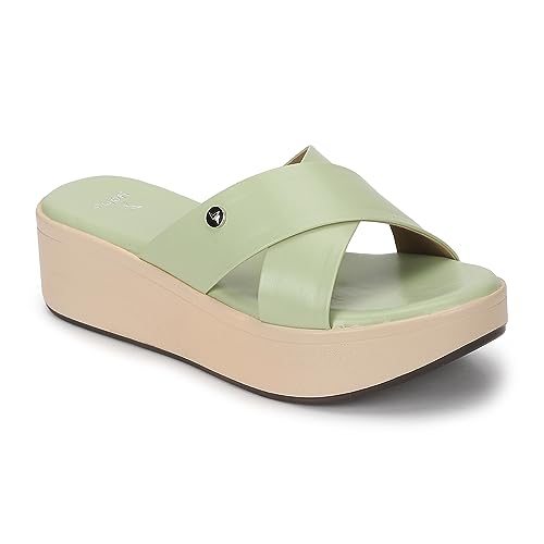 Image of YOHO Comfortable Wedges For Women | Latex Cushioning | Stylish & All Purpose | Vibrant Color | Travel Friendly | Modern Design