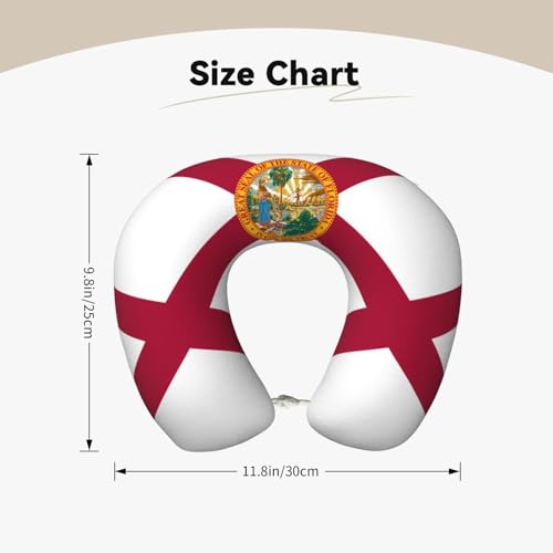 Almohada de viaje espuma memoria u-shaped suave miniatura 4