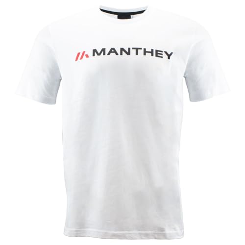 T-shirt Manthey Performance blanc XXXL aux finitions soignées pour passionné