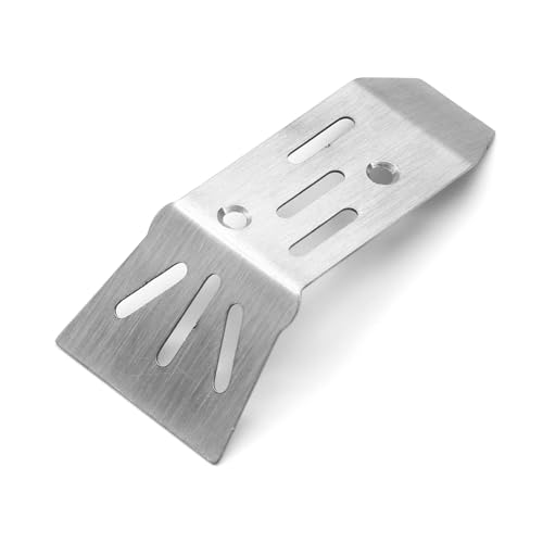 Image of Stainless Steel RC 1 /18 Chassis Guard Skid Plate Guard for Arrma Granite Grom Mega 380 Monster Truck ARA2102 Upgrade Parts