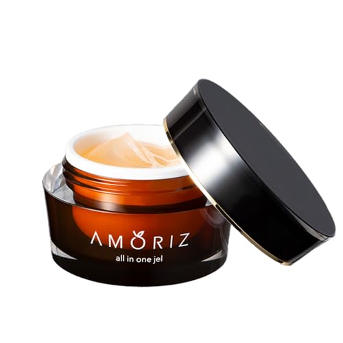 オールインワンジェル 美容クリーム アモリズ 50g 化粧水 乳液 美容液 17種類のハーブエキス配合 5種類のセラミド コラーゲン 保湿 潤い肌 ハリのある肌 国内製造 国産 無添加 無香料 AMORIZ