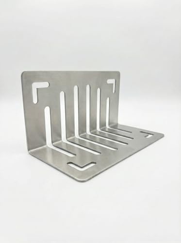 Image of LMC Stainless Steel Roof Drain Jali, SS 304, 150x75x75 mm, Anti-Clog Design, Silver, for Terrace and Balcony Drainage