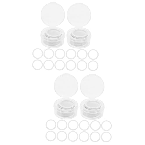 COSMEVIVI 2sets Permanent Membranes Diaphragm Replacement for Flutes Ideal for Flute Accessories Multiple Sizes 60pcs*2