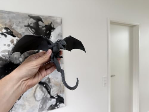 Generic Flame Breath Dragon 3D Printed LED Table Lamp - Image 5