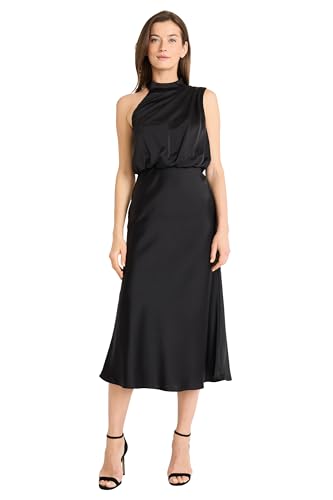 Amazon.com: Maggy London Women's Dresses Elegant One-Shoulder Midi Dress