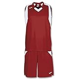 Joma Final Set Basketball Trikot-Set rot-weiß rot-weiß, 3XL