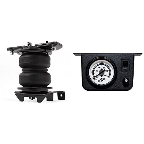 Air Lift 88295 LoadLifter 5000 Ultimate Air Suspension Kit & 25592 Load Controller II On Board Air Compressor System, Silver