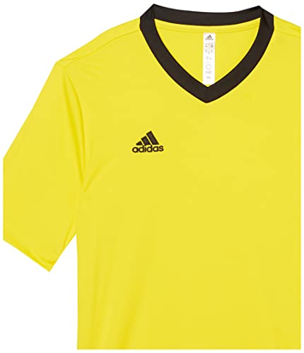Adidas Kids' Entrada 22 Jersey, Team Yellow/Black, Large #TOP18