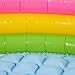 Intex Sunset Glow Inflatable Pool: 58in x 13in - 3 Ring Soft Floor - 73 gal Capacity - Repair Patch Included