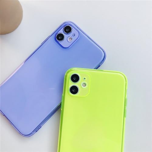 Coque bleu fluo transparente pour sublimer le design de l'iPhone XS Max - 4