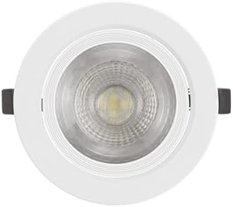 Panasonic 9W LED Swivel Downlight, Recessed Downlight for False Ceiling, Cutout 90mm, Warm White Light (PDLM40093)