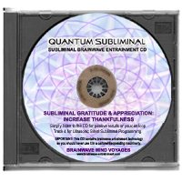 BMV Quantum Subliminal CD Gratitude & Appreciation: Increase Thankfulness (Ultrasonic Subliminal Series)