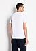 Armani Exchange Men's Regular Fit Cotton Jersey Crew Neck Block Logo Tee, White, Large