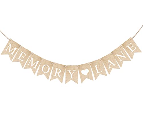Swanky Party Box | Memory Lane Banner for High School