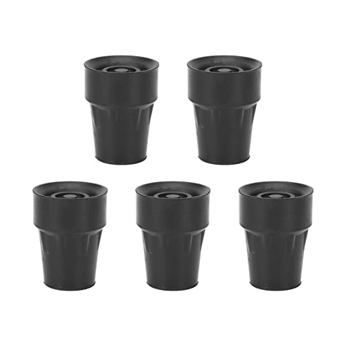 5 pçs pontas para mudas, pontas de substituição de bengala de borracha resistente 22 mm/8,7 pol. pre