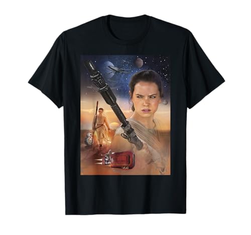 T-shirt Star Wars Rey pour soirée cinéma et look décontracté entre fans