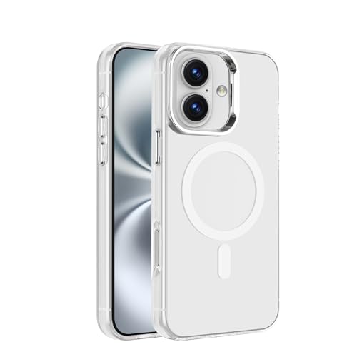 Protection magnétique iPhone 6,1 S. Tedazo fine et transparente dos argenté