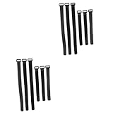 Stabilisateur de pneu de vélo - polyvalence : le crochet et le cordon de serrage sont fabriqués dans un matériau lié en nylon durable avec une boucle en plastique. , retirez ajustez vos câbles et cordons à tout moment, et le crochet et la fermeture sont toujours réutilisables !