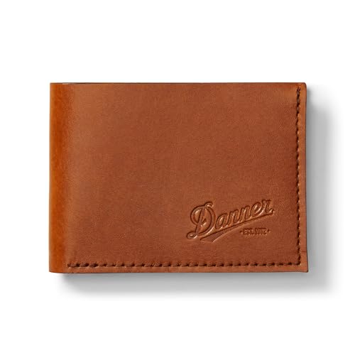Danner Bi-Fold Wallet - Premium Horween Leather, Unisex Design, 4 Card Slots, USA-Made, Durable & Stylish Accessory