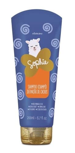 O Boticário O Boticrio Sophie Shampoo for Curly Hair 200ml - Nourishing, Moisturising, Frizz Reducing,…