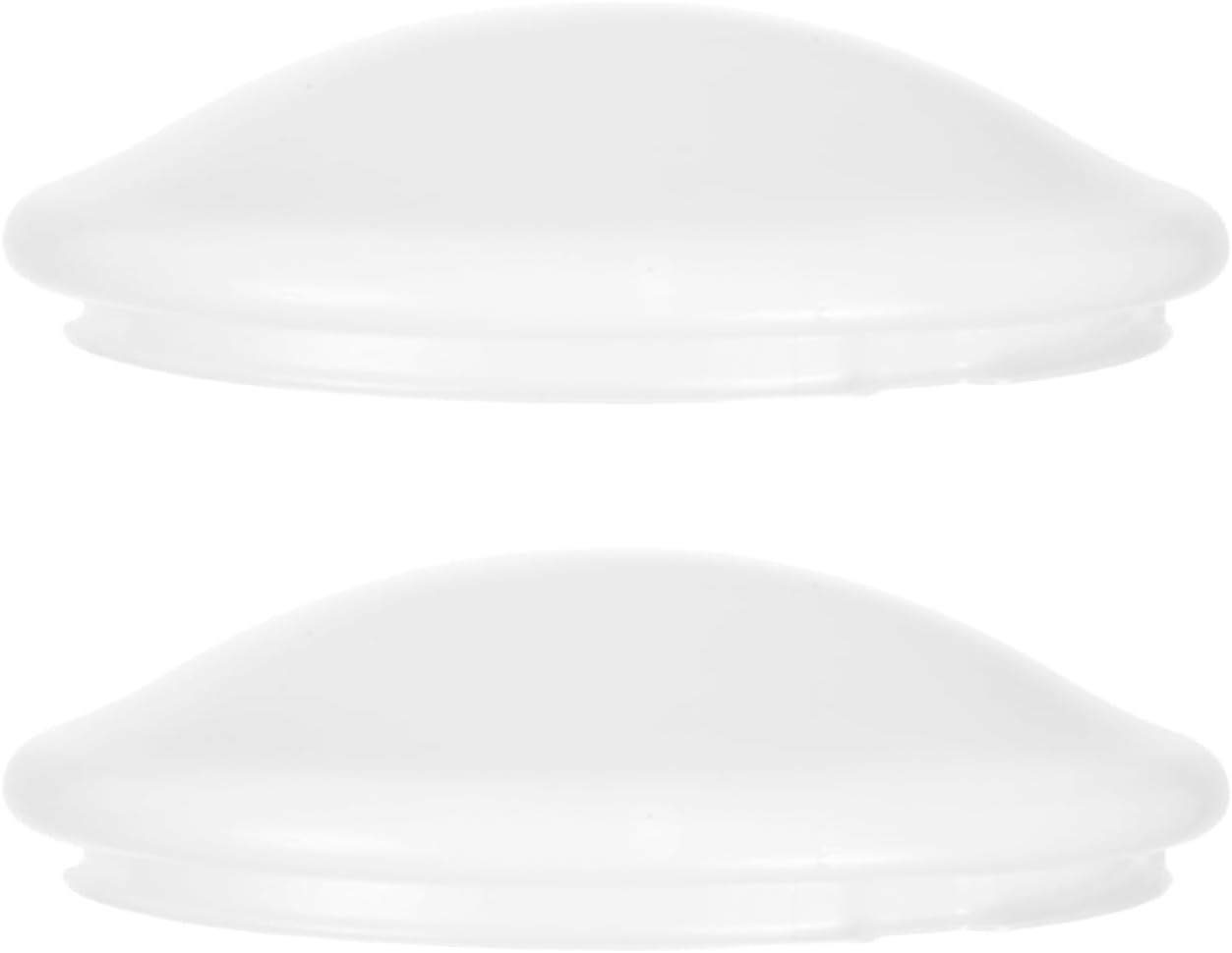 2pcs Round Ceiling Light with Twistlock Design for Easy Installation Replacement Mushroom Shade for Home Office Kitchen Bathroom Lighting Fixtures