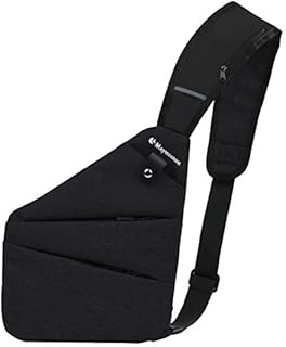 Maymooner Mens Sling Bag Anti Theft Chest Bags Lightweight Crossbody Shoulder Bag Daypack for Outdoor Sport Travel Hiking