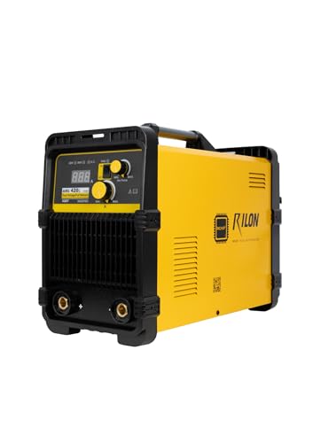Image of RILON ARC 420L IGBT Inverter Welding Machine | 420A Heavy Duty Dual Voltage ARC Welder | Hot Start, VRD, Adjustable Arc Force | Industrial Grade Machine