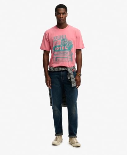 T shirt loose Superdry Roadside Trade - vue 4