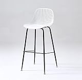 Las patas de estos taburetes son de material de acero, lo que lo hace increíblemente duradero y asegura que se mantendrán bajo uso.