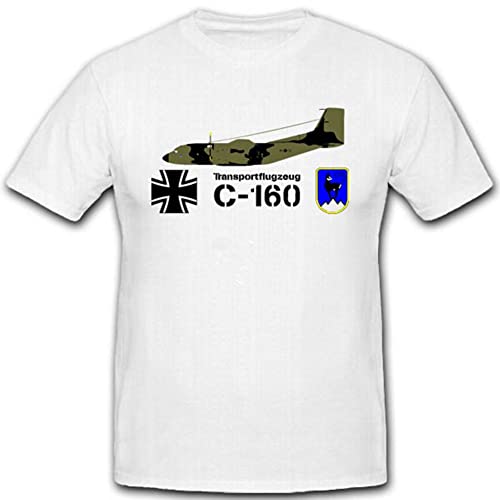 T-Shirt Transall C-160 Avion Militaire à Porter lors des Meetings et Sorties Casual