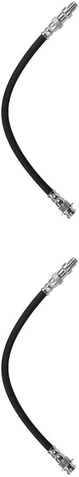 Front Brake Line Hose Brake Hydraulic Hose Kit Replace# 150.62003 for Chevy Bel Air 3.9L 1960, for Chevrolet Caprice 4.6L 1966, for Chevrolet Caprice 5.3L 1966