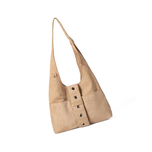 Sac bandoulière en daim pour femme idéal pour le bureau et les sorties