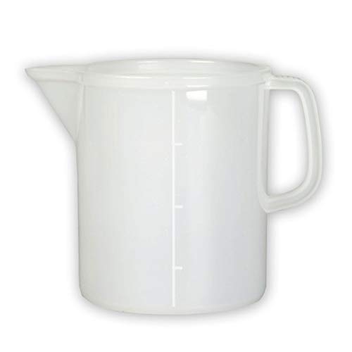 STI Caraffa dosatrice Rigida in Polipropilene 5 Lt Graduata Professionale antigoccia