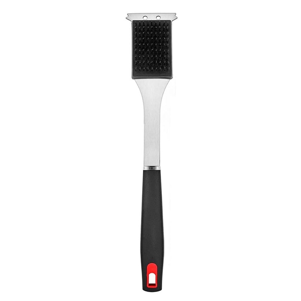 Outdoor BBQ 6-piece Set BBQ Stainless Steel Baking Fork Shovel Clip Baking Tool Cleaning Brush Set