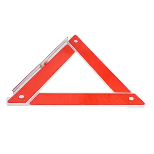 VALICLUD Triángulo de Advertencia Plegable para Automóvil Kit de Seguridad Vial Señal de Emergencia Alta Visibilidad Accesorios para Vehículos Triángulo Reflectante para Carretera
