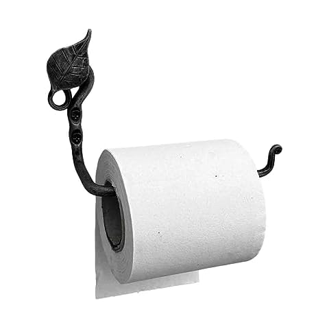 Living Ideas Hand Forged Toilet Paper Holder Cover