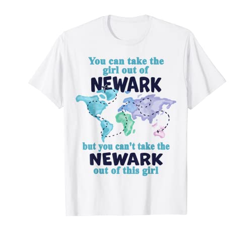 Ragazza di Newark New Jersey - Donne di Newark Maglietta