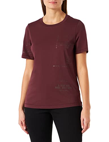 G-Star Raw Type Face Graphic Top, Tops Para Mujer, Púrpura Vineyard Wine D22337-4107-D303 , M G-Star Raw Type Face Graphic Top, Tops Para Mujer, Púrpura Vineyard Wine D22337-4107-D303 , M