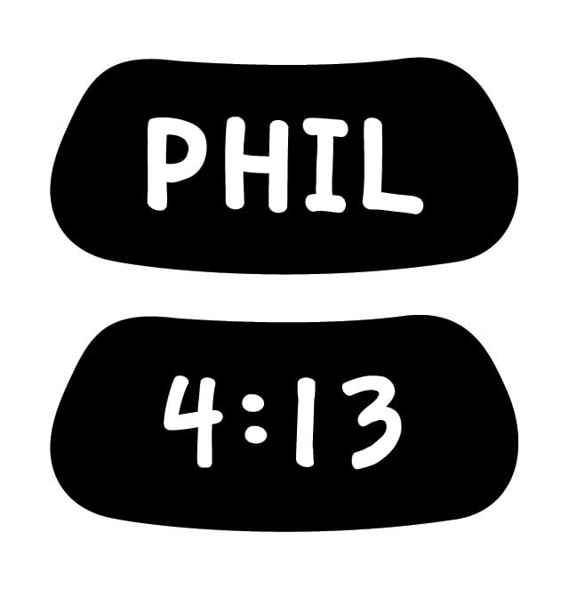 EyeBlack Romans 1:16 Unashamed Faith Under Eye Black Sticker Patch | Boldly Proclaim Jesus, Church Outreach, Evangelical Missions, Praise Festivals –