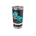Readasaurus Funny Reading Dinosaur Bookworm Book Reader Meme Stainless Steel Insulated Tumbler