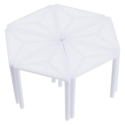 JECOMPRIS 100pcs Disposable Pizza Tripod Stand -stick Fixing Frame for Presentation and Easy Cleanup Portable and Practical Pizza Packaging